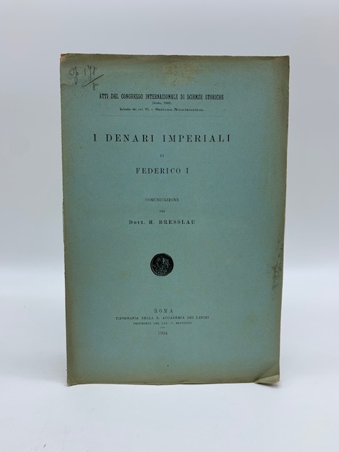 I denari imperiali di Federico I